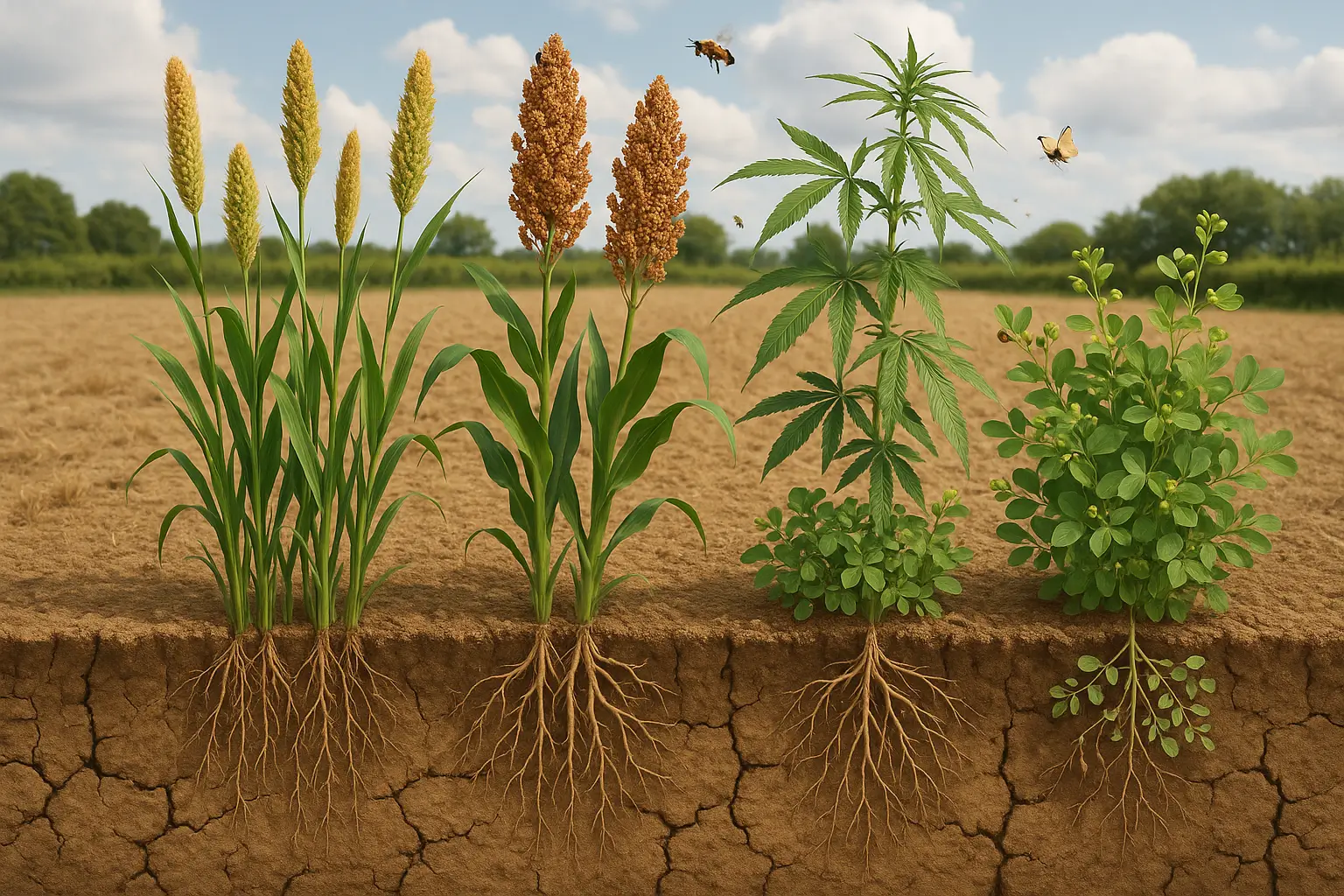 cultures résistantes sécheresse